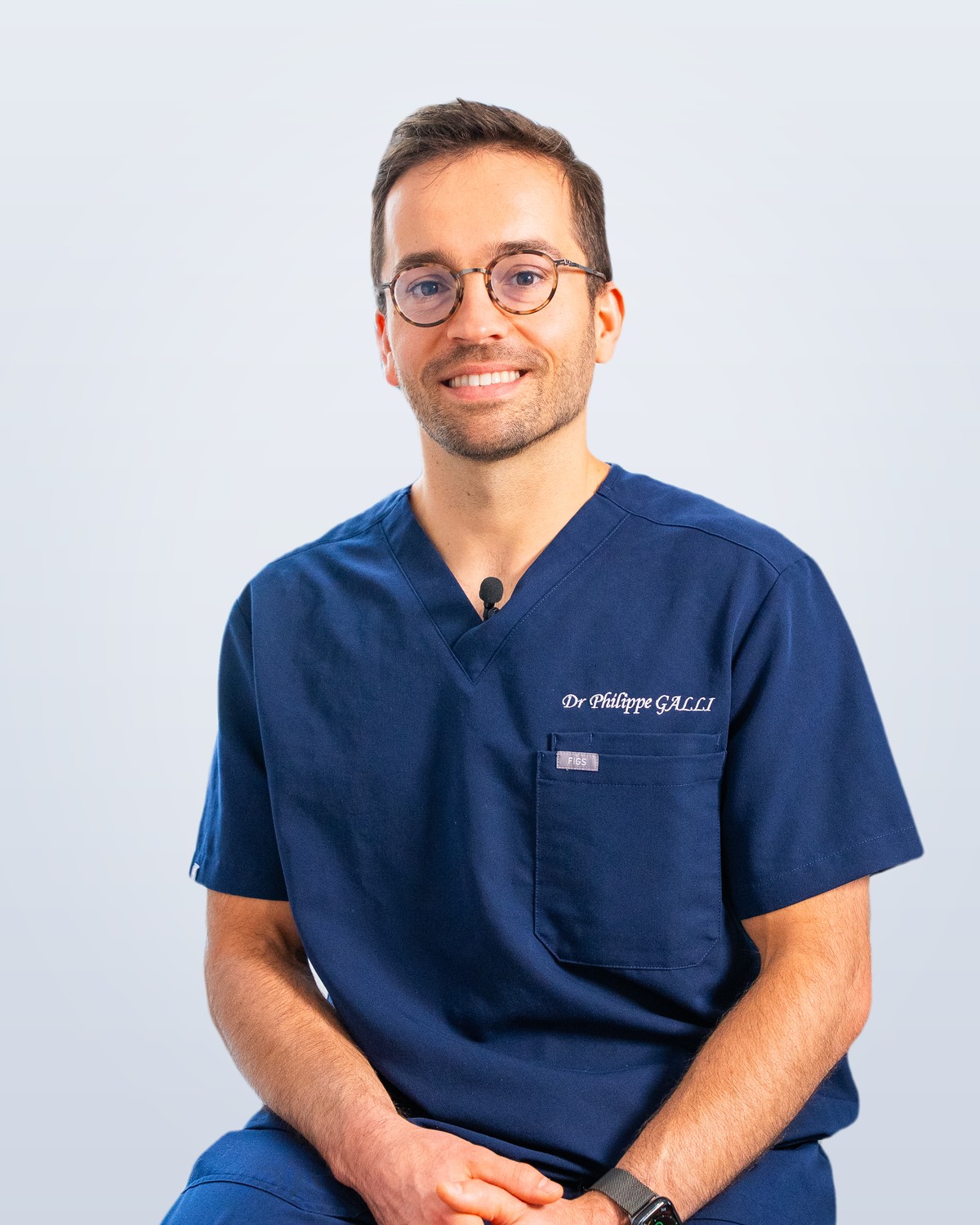 Portrait du Dr Philippe Galli, chirurgien maxillo-facial à Marseille
